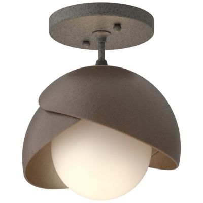 HBF2293267 Hubbardton Forge Brooklyn 1-Light Double Shade Sem sku HBF2293267