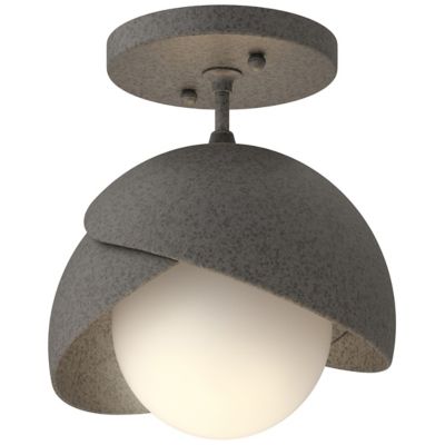 HBF2266366 Hubbardton Forge Brooklyn 1-Light Double Shade Sem sku HBF2266366