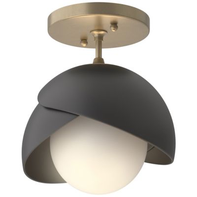 Hubbardton Forge Brooklyn 1-Light Double Shade Semi-Flushmount Light - Colo