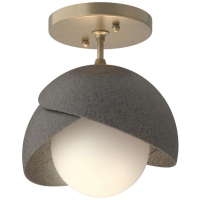 HBF2293246 Hubbardton Forge Brooklyn 1-Light Double Shade Sem sku HBF2293246