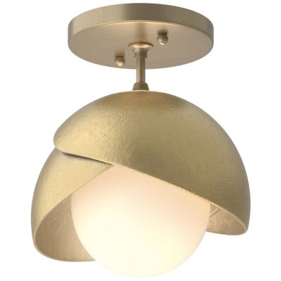 Hubbardton Forge Brooklyn 1-Light Double Shade Semi-Flushmount Light - Colo