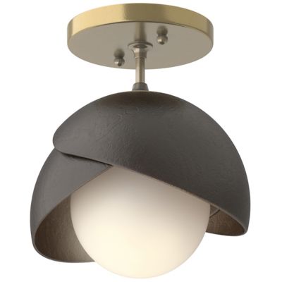 HBF2293305 Hubbardton Forge Brooklyn 1-Light Double Shade Sem sku HBF2293305