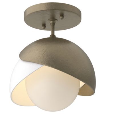 HBF2306605 Hubbardton Forge Brooklyn 1-Light Double Shade Sem sku HBF2306605