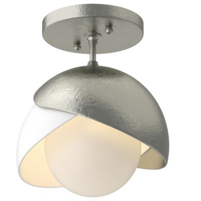 Hubbardton Forge Brooklyn 1-Light Double Shade Semi-Flushmount Light - Colo