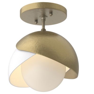 HBF2306612 Hubbardton Forge Brooklyn 1-Light Double Shade Sem sku HBF2306612