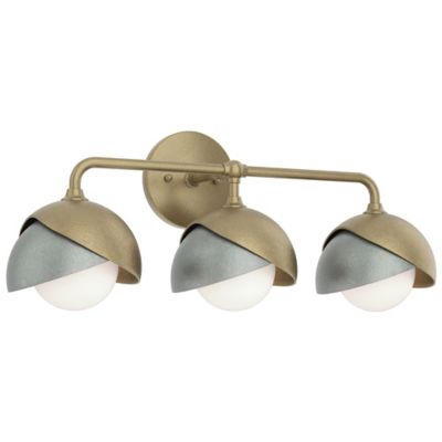 HBF2293612 Hubbardton Forge Brooklyn 3-Light Double Shade Van sku HBF2293612