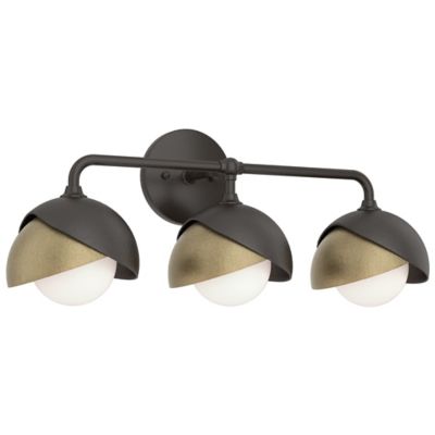 HBF2293601 Hubbardton Forge Brooklyn 3-Light Double Shade Van sku HBF2293601