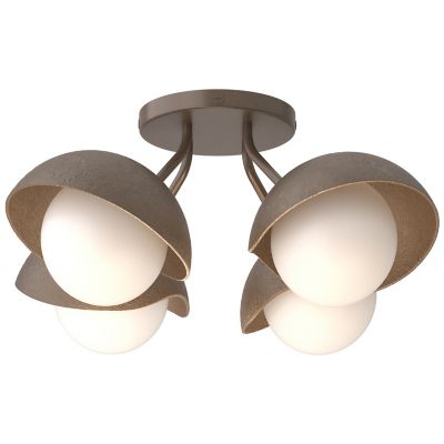 HBF2266643 Hubbardton Forge Brooklyn 4-Light Single Shade Sem sku HBF2266643