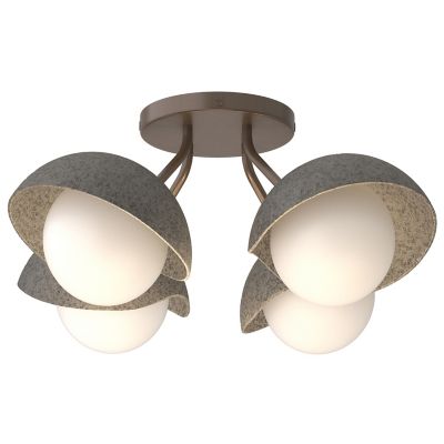 HBF2293342 Hubbardton Forge Brooklyn 4-Light Single Shade Sem sku HBF2293342