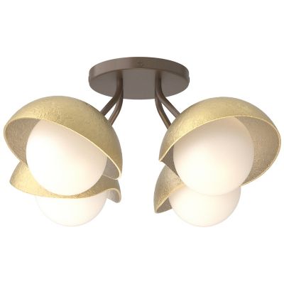 HBF2293346 Hubbardton Forge Brooklyn 4-Light Single Shade Sem sku HBF2293346