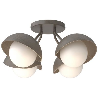 HBF2266669 Hubbardton Forge Brooklyn 4-Light Single Shade Sem sku HBF2266669