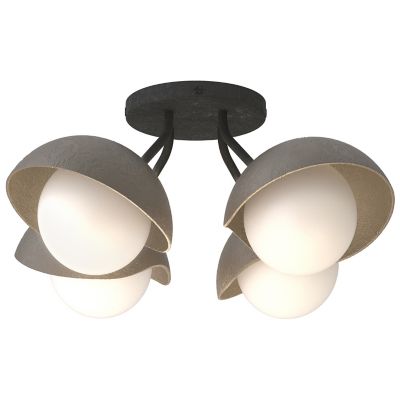 HBF2293310 Hubbardton Forge Brooklyn 4-Light Single Shade Sem sku HBF2293310