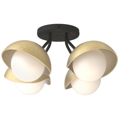 HBF2293314 Hubbardton Forge Brooklyn 4-Light Single Shade Sem sku HBF2293314