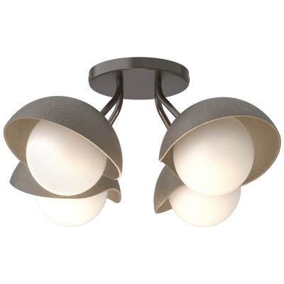 HBF2293366 Hubbardton Forge Brooklyn 4-Light Single Shade Sem sku HBF2293366