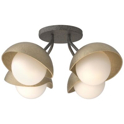 HBF2293324 Hubbardton Forge Brooklyn 4-Light Single Shade Sem sku HBF2293324