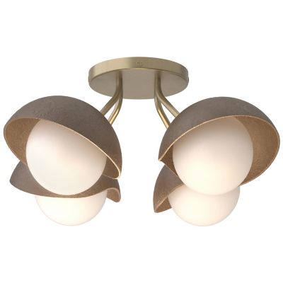 HBF2293371 Hubbardton Forge Brooklyn 4-Light Single Shade Sem sku HBF2293371