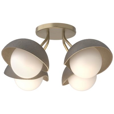 HBF2293373 Hubbardton Forge Brooklyn 4-Light Single Shade Sem sku HBF2293373