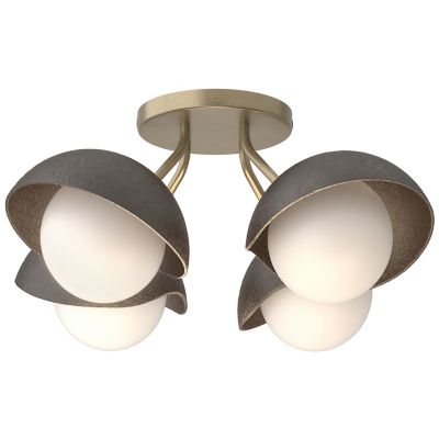 HBF2293376 Hubbardton Forge Brooklyn 4-Light Single Shade Sem sku HBF2293376