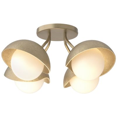 HBF2266660 Hubbardton Forge Brooklyn 4-Light Single Shade Sem sku HBF2266660