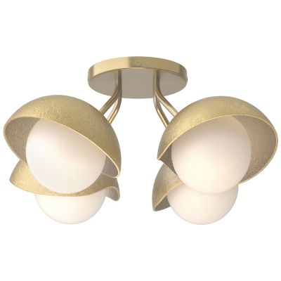 HBF2266653 Hubbardton Forge Brooklyn 4-Light Single Shade Sem sku HBF2266653