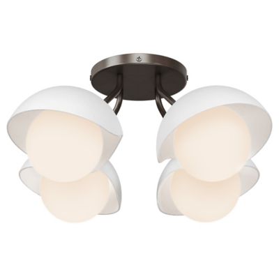 HBF2306635 Hubbardton Forge Brooklyn 4-Light Single Shade Sem sku HBF2306635