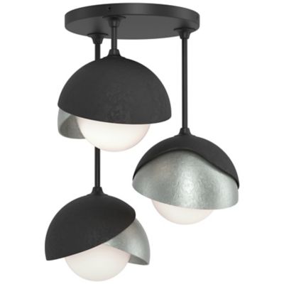 HBF2293671 Hubbardton Forge Brooklyn 3-Light Double Shade Sem sku HBF2293671