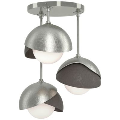 HBF2293716 Hubbardton Forge Brooklyn 3-Light Double Shade Sem sku HBF2293716