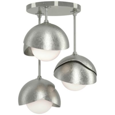 HBF2266740 Hubbardton Forge Brooklyn 3-Light Double Shade Sem sku HBF2266740