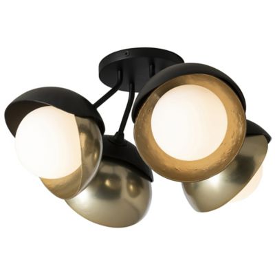 HBF2306625 Hubbardton Forge Brooklyn 4-Light Double Shade Sem sku HBF2306625