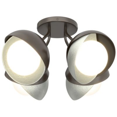 HBF2293820 Hubbardton Forge Brooklyn 4-Light Double Shade Sem sku HBF2293820