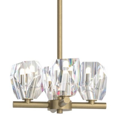 Hubbardton Forge Gatsby 4-Light Semi-Flushmount Light/Pendant - Color: Gold