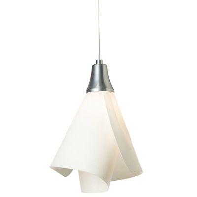 Hubbardton Forge Mobius Low Voltage Mini Pendant Light - Color: White - Siz