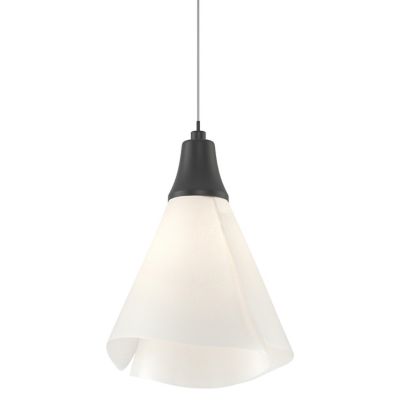 Hubbardton Forge Mobius Low Voltage Mini Pendant Light - Color: White - Siz