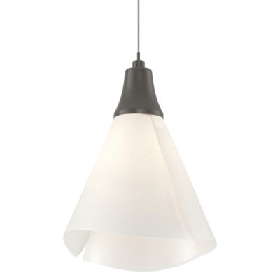 Hubbardton Forge Mobius Low Voltage Mini Pendant Light - Color: White - Siz