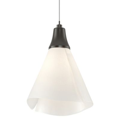 Hubbardton Forge Mobius Low Voltage Mini Pendant Light - Color: White - Siz