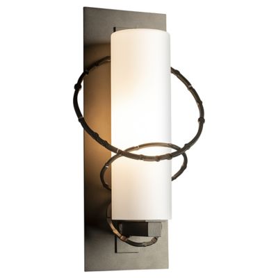 Hubbardton Forge Olympus Outdoor Wall Sconce - Color: White - Size: Small -