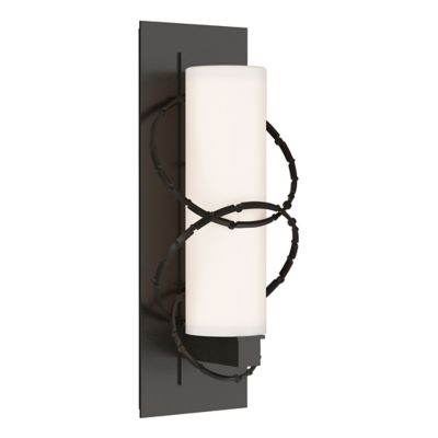 Hubbardton Forge Olympus Outdoor Wall Sconce - Color: Bronze - Size: Small 