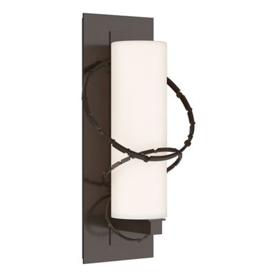 Hubbardton Forge Olympus Outdoor Wall Sconce - Color: Bronze - Size: Medium