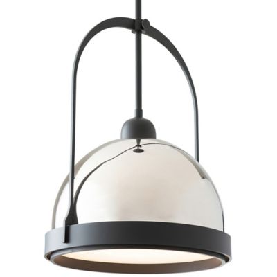 Hubbardton Forge Atlas Small Pendant Light - Color: Grey - Size: 1 light - 