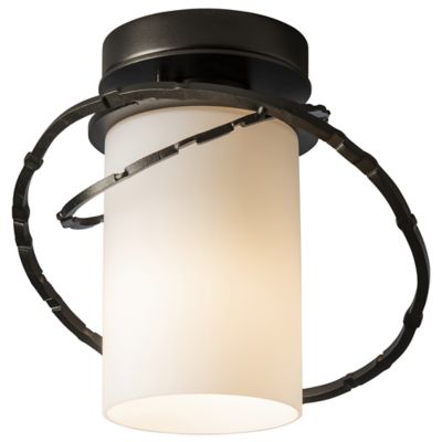 Hubbardton Forge Olympus Outdoor Semi-Flushmount Light - Color: White - Siz