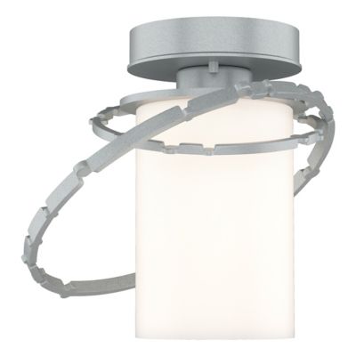 Hubbardton Forge Olympus Outdoor Semi-Flushmount Light - Color: Silver - Si