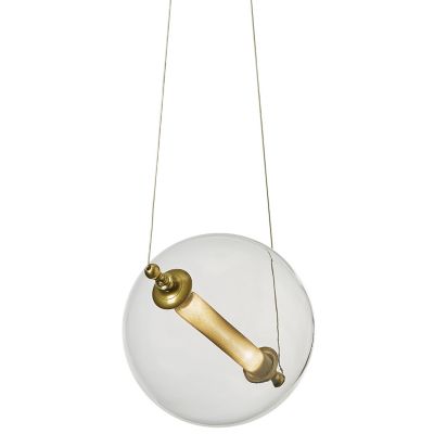 Hubbardton Forge Otto Sphere Pendant Light - Color: Clear - Size: 2 light -