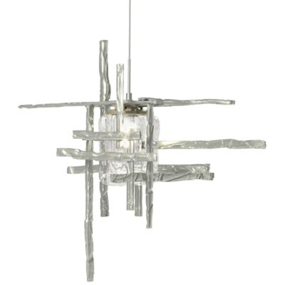 Hubbardton Forge Tura Pendant Light - Color: Silver - Size: 1 light - 16118