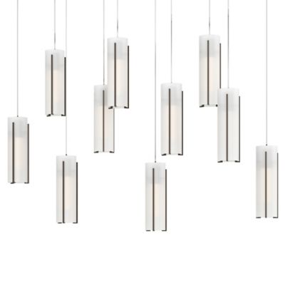 HBF2267192 Hubbardton Forge Exos 10-Light Rectangular Pendant sku HBF2267192