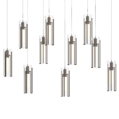 HBF2267194 Hubbardton Forge Exos 10-Light Rectangular Pendant sku HBF2267194