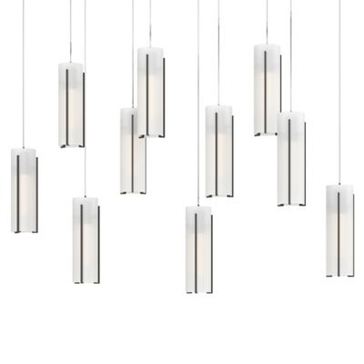 HBF2267200 Hubbardton Forge Exos 10-Light Rectangular Pendant sku HBF2267200