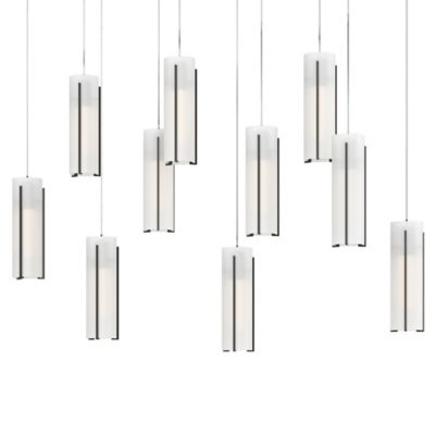 HBF2267188 Hubbardton Forge Exos 10-Light Rectangular Pendant sku HBF2267188