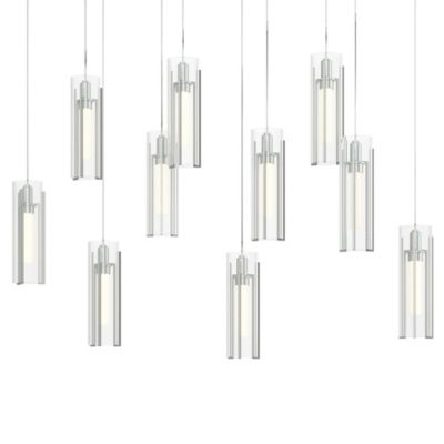 HBF2267178 Hubbardton Forge Exos 10-Light Rectangular Pendant sku HBF2267178