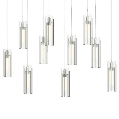 HBF2267198 Hubbardton Forge Exos 10-Light Rectangular Pendant sku HBF2267198