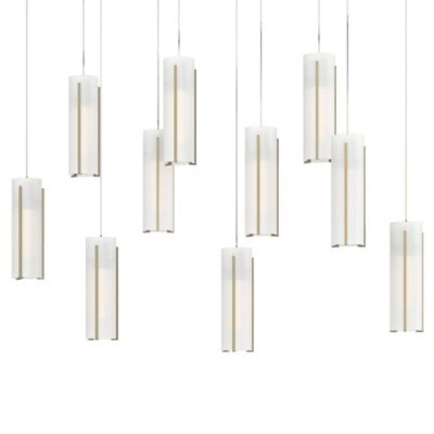 HBF2267185 Hubbardton Forge Exos 10-Light Rectangular Pendant sku HBF2267185